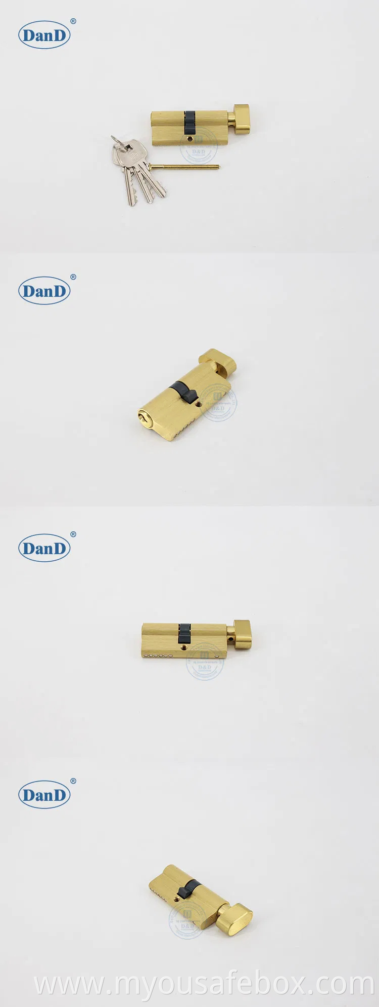 Euro Profile En1303 Safe High Security Fire Mechanical Key Factory Hotel Mortise Double Handle Door Brass ANSI Lockset CE European Guangdong Cylinder Lock